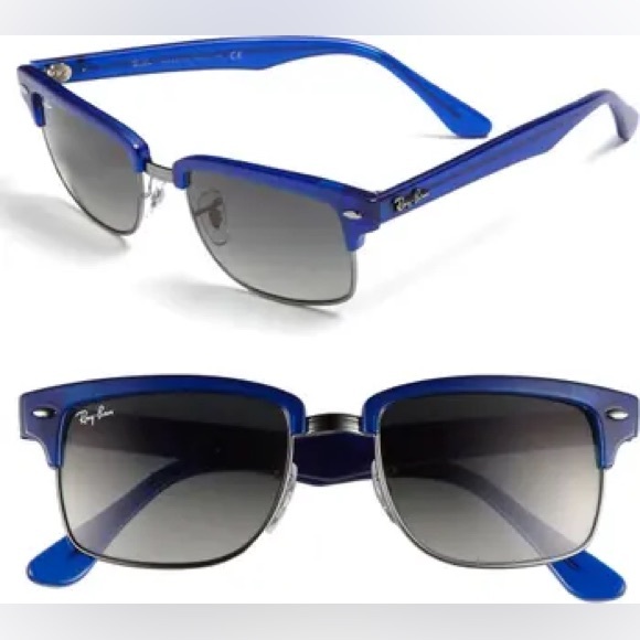 RAYBAN SQUARE CLUBMASTER SUNGLASSES - Picture 4 of 4